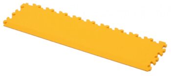 Vloertegeldrempel Cyclus 50x13x0.7 cm PVC koppelbaar - geel
