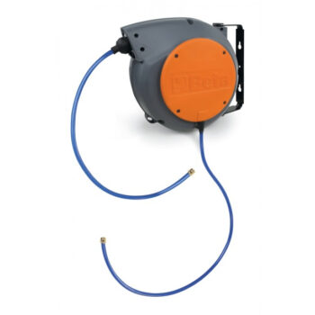 Automatische slanghaspel Beta Tools 9 meter slang perslucht/water