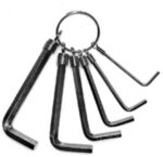 Inbussleutelset 2/3/4/5/6/7mm