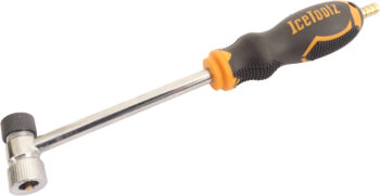 Compressorhandvat IceToolz met slangkoppeling