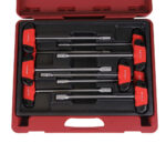Dopschroevendraaierset Seneca met t-handvat 9 delig professioneel (5 t/m 13 mm)