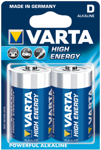 Batterij VARTA Longlife Alkaline LR20  (2x)