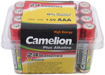 Batterij Camelion R03/AAA Alkaline  (box a 24 stuks)
