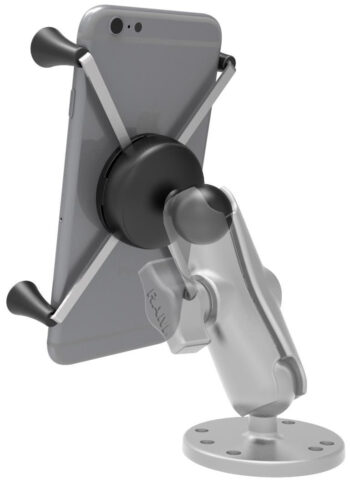 Universele X-grip voor large smartphone RAM Mounts EZ-OF/OFF met B-kogel
