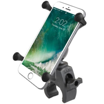 Tough-Claw montageset met universele X-grip RAM Mounts voor large smartphones