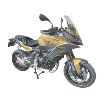 Motor-/ scooterzadelhoes DS Covers BINK large - zwart