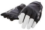 Lycra handschoen Mirage met gelpads maat  XL - zwart/zwart
