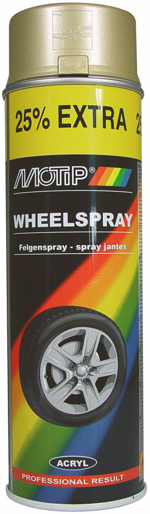 Spuitbus 500ml - goud