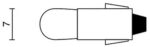 Lamp 6V 1.2W BA7S