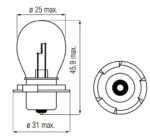 Lamp 6V-15W P26S