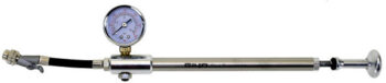 Voorvorkpomp Giyo met manometer - aluminium