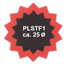 Binnenbandpleister Tip Top F1 ø25mm  (100 Stuks)