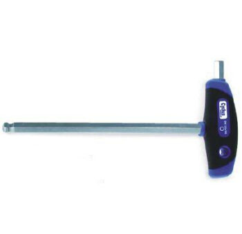 Inbussleutel Cyclus 10mm kogelkop 200mm - met T-greep