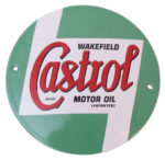 Emaille Bord ø10cm Castrol
