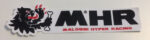Sticker Malossi Hyper Racing - 15x3,5 cm