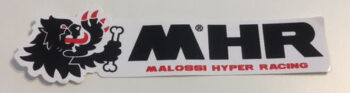 Sticker Malossi Hyper Racing - 15x3,5 cm