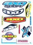 Stickerset Axo sponsorkit Sport