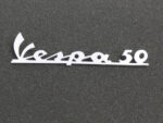 Embleem Vespa-50 chroom