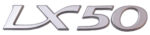 Sticker embleem Vespa LX 50
